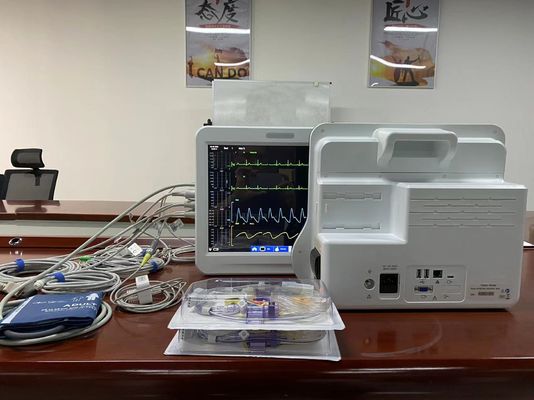 Hospital de Máquina de Vitais Portátil Modular para Monitorização de ECG BP SPO2