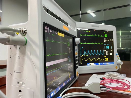 Máquina de Monitorização de Frequência Cardíaca Neonatal Multiparameter com ECG NIBP SPO2 Standard