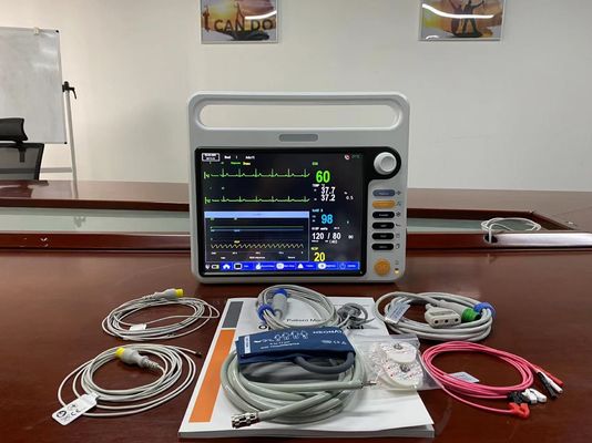 Máquina de sinais vitais multilíngue e automática portátil para recém-nascidos pediátricos
