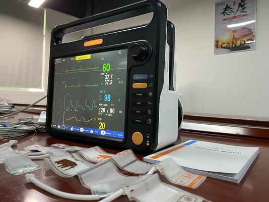 Hospital Veterinário Monitor Cirúrgico Para Clínica Animal Signos Vitais Monitoramento OEM ODM