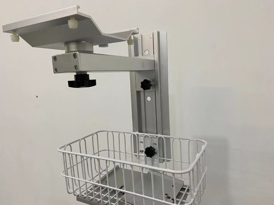 Suporte veterinário L de alumínio da parede do monitor paciente 180 graus de rotação