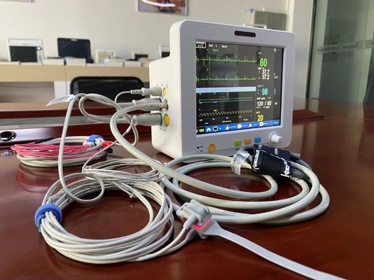 Precisão alta Neonatal de monitor paciente do multi parâmetro com a tela de TFT LCD de 8,4 polegadas