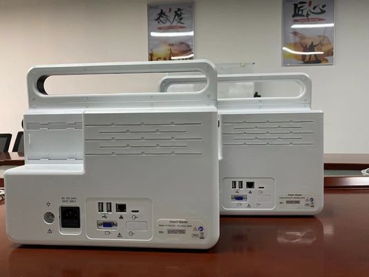 Monitor portátil de pacientes com múltiplos parâmetros cardíacos com ECG SPO2 NIBP Temp Standard