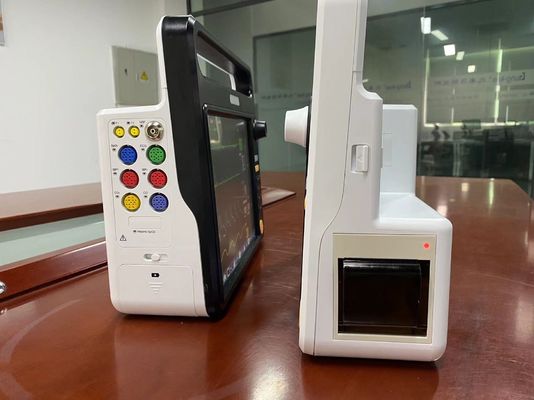 12.1 Monitor portátil do paciente de tela de 1 polegada para operação de diagnóstico neonatal