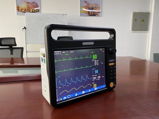 Monitore de sinais vitais do hospital de parâmetros múltiplos para a UTI da ambulância