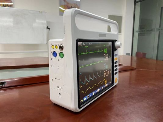 Monitor portátil do paciente NIBP SPO2, ECG Monitor cardíaco para UTI do hospital