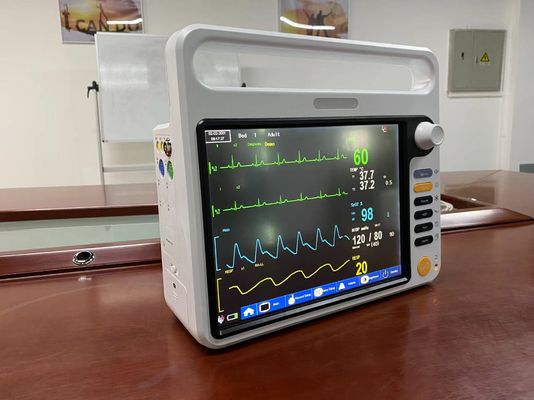 ECG Médico Monitor de Paciente Portátil Multipara Para Criança Adulta Neonatal
