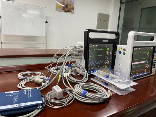 Monitor portátil de paciente cardíaco modular para ambulância de UTI OEM ODM