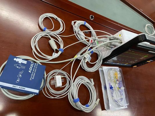 12.1 Pulgada Multipara Monitor Cardíaco, Dispositivos de Monitorização de Sinais Vitais Para Hospital