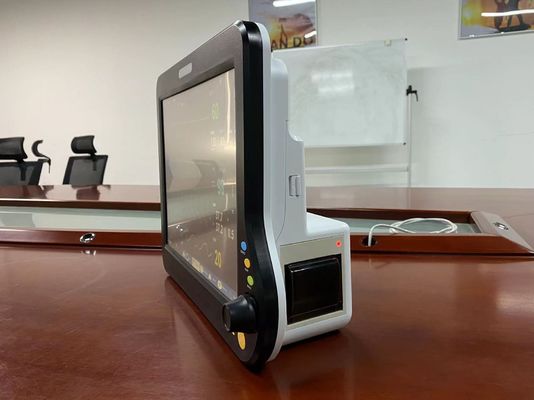 Monitor cardíaco de UTI Multipara Médico Multilíngue com tela sensível ao toque