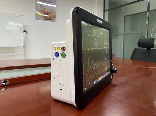 Máquina portátil de monitoramento de sinais vitais com ECG SPO2 NIBP Temp