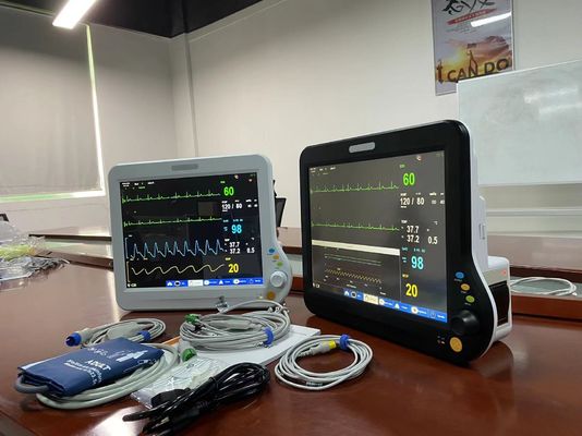 Máquina portátil de sinais vitais de diagnóstico, NIBP Spo2 Monitor Multi Parameter