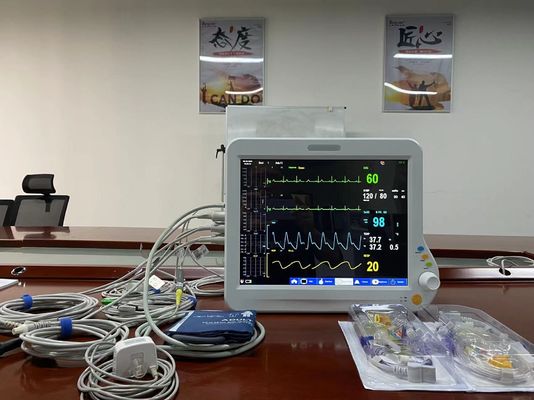 Monitor de doentes modular de múltiplos parâmetros Médico de 15" para adultos pediátricos
