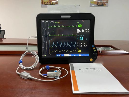 Dispositivo portátil de monitorização vital de múltiplos parâmetros para ambulâncias hospitalares