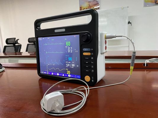 Máquina Modular de Monitorização Vital do Hospital Multilíngue Com Display de 12,1&quot;