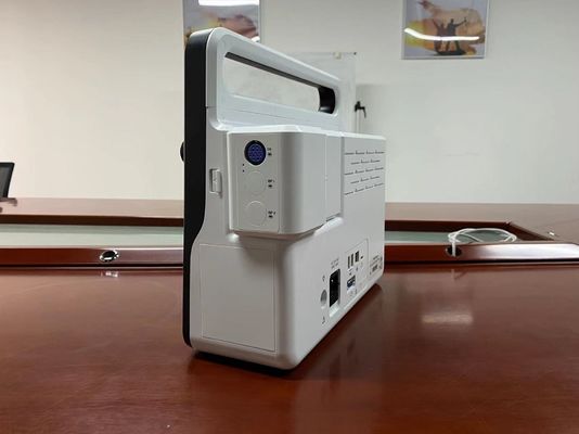 Máquina de monitoramento cardíaco multilíngue com ECG NIBP SPO2 2Temp PR HR