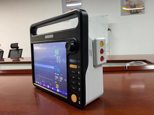 ECG NIBP SPO2 Monitor Modular do Paciente, ICU Vital Monitor para Monitorização Cardíaca