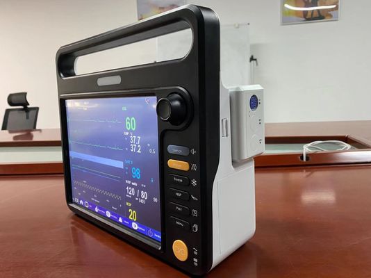 ECG NIBP SPO2 Monitor Modular do Paciente, ICU Vital Monitor para Monitorização Cardíaca