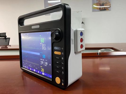 ECG NIBP SPO2 Monitor Modular do Paciente, ICU Vital Monitor para Monitorização Cardíaca