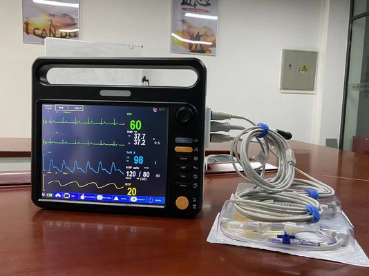 Multiparâmetro de monitoramento do paciente modular de diagnóstico com impressora CMS touch