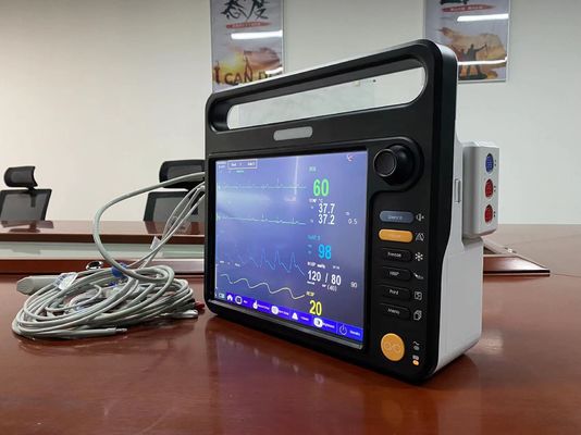 Equipamento de monitorização de sinais vitais de múltiplos parâmetros com ecrã de 12,1&quot;