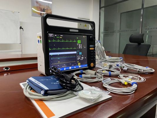 Equipamento de monitorização de sinais vitais de múltiplos parâmetros com ecrã de 12,1&quot;
