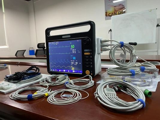 Monitor de paciente modular médico hospitalar com SPO2 NIBP OEM ODM