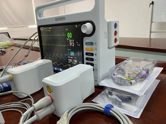 Monitor de paciente modular médico hospitalar com SPO2 NIBP OEM ODM