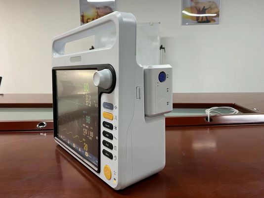Monitor de doentes modular de parâmetros múltiplos Monitor cardíaco portátil de UTI