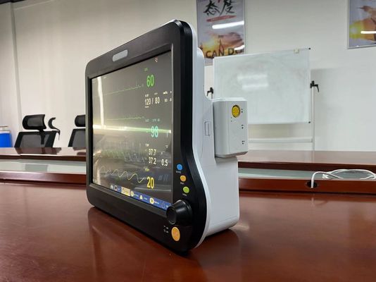UTI Modular do paciente do coração Monitor portátil Multi Parâmetro Multilíngue