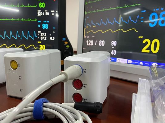 Ambulância médica sinais vitais monitor multilíngue com tela de 15 polegadas OEM
