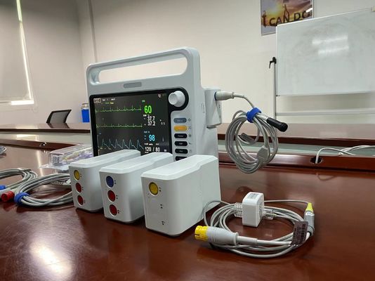 12.1 Inch Screen Modular Patient Monitor para clínica geral ward
