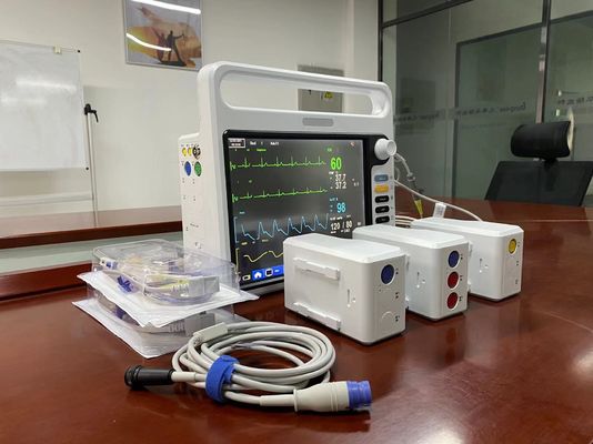 Monitor do paciente modular de 15 polegadas multiparâmetro com tela sensível ao toque
