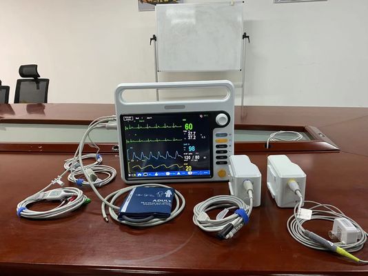 ICU Modular Monitor eletrônico de sinais vitais Portavel Ultra Thin Wall Mounted Style