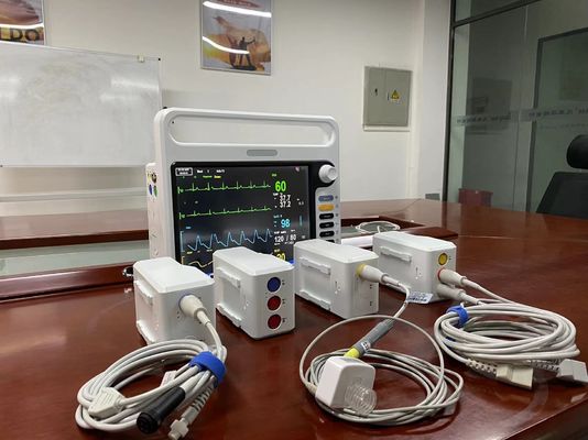 Neonatal Monitor Modular do Paciente Multi Parâmetro Signos Vitais UTI Monitor Cardíaco
