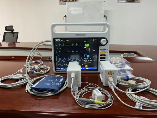 Monitor de pacientes neonatais de parâmetros múltiplos com tela de 15 polegadas