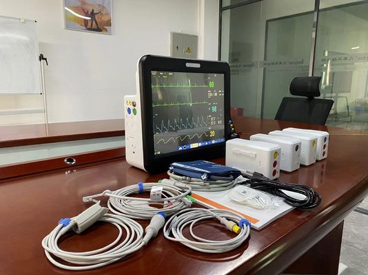 Monitor de pacientes neonatais de parâmetros múltiplos com tela de 15 polegadas