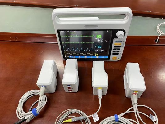 Monitor portátil modular Etco2, monitor de sinais vitais para operação de diagnóstico.