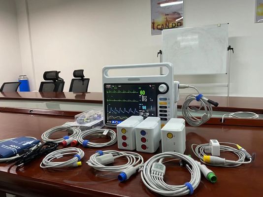 Monitores Eletrônicos de Sinais Vitais Hospitalares 12,1 polegadas Para Monitorização Cardíaca de UTI