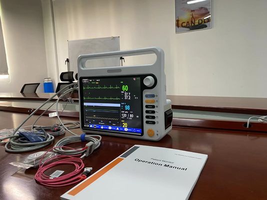 Máquina Médica de Monitorização Cardíaca Multi Parâmetro Para Adultos Pediátricos Neonatos