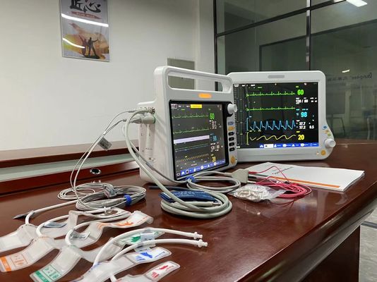 Monitor portátil de pacientes recém-nascidos Multilingual para monitoramento cardíaco de UTI