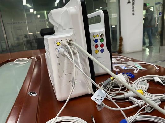 12.1" Máquina portátil de sinais vitais multilíngue para veterinários veterinários doentes