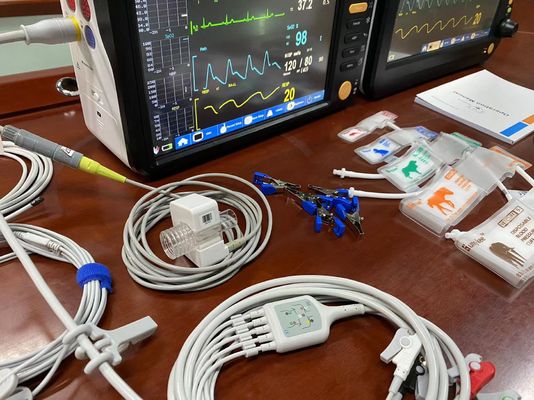 OEM Veterinário Multiparameter Monitor 12,1 polegadas TFT tela LCD para operação de animais de estimação