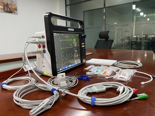 Hospital Veterinário Monitor Cirúrgico Para Clínica Animal Signos Vitais Monitoramento OEM ODM