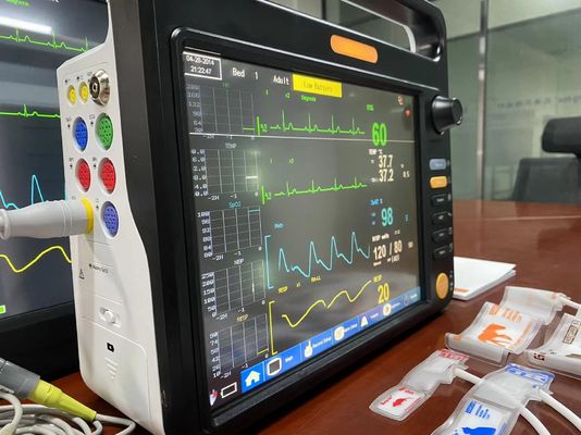 ECG NIBP SPO2 Veterinário Multiparameter Monitor portátil para doente animal