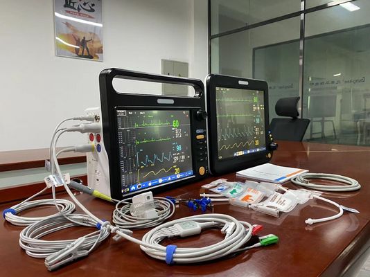 12.1 polegadas Máquina de monitoramento de sinais vitais para veterinários Multifuntcional