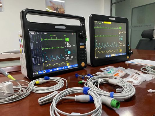 Monitores veterinários multiparamétricos sem ventilador para emergências hospitalares