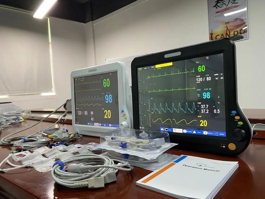 CMS Touch Veterinário Multiparameter Monitor 15 polegadas Para cirurgia animal
