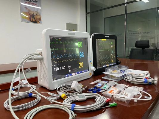 15 polegadas Veterinário Multiparameter Monitor Para Animais Pet Operação