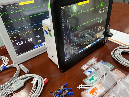 Monitor do doente veterinário animal para monitorização de gravação alarmante